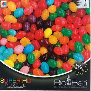 Jelly Beans 1000 Piece Puzzle Big Ben Super HD NEW